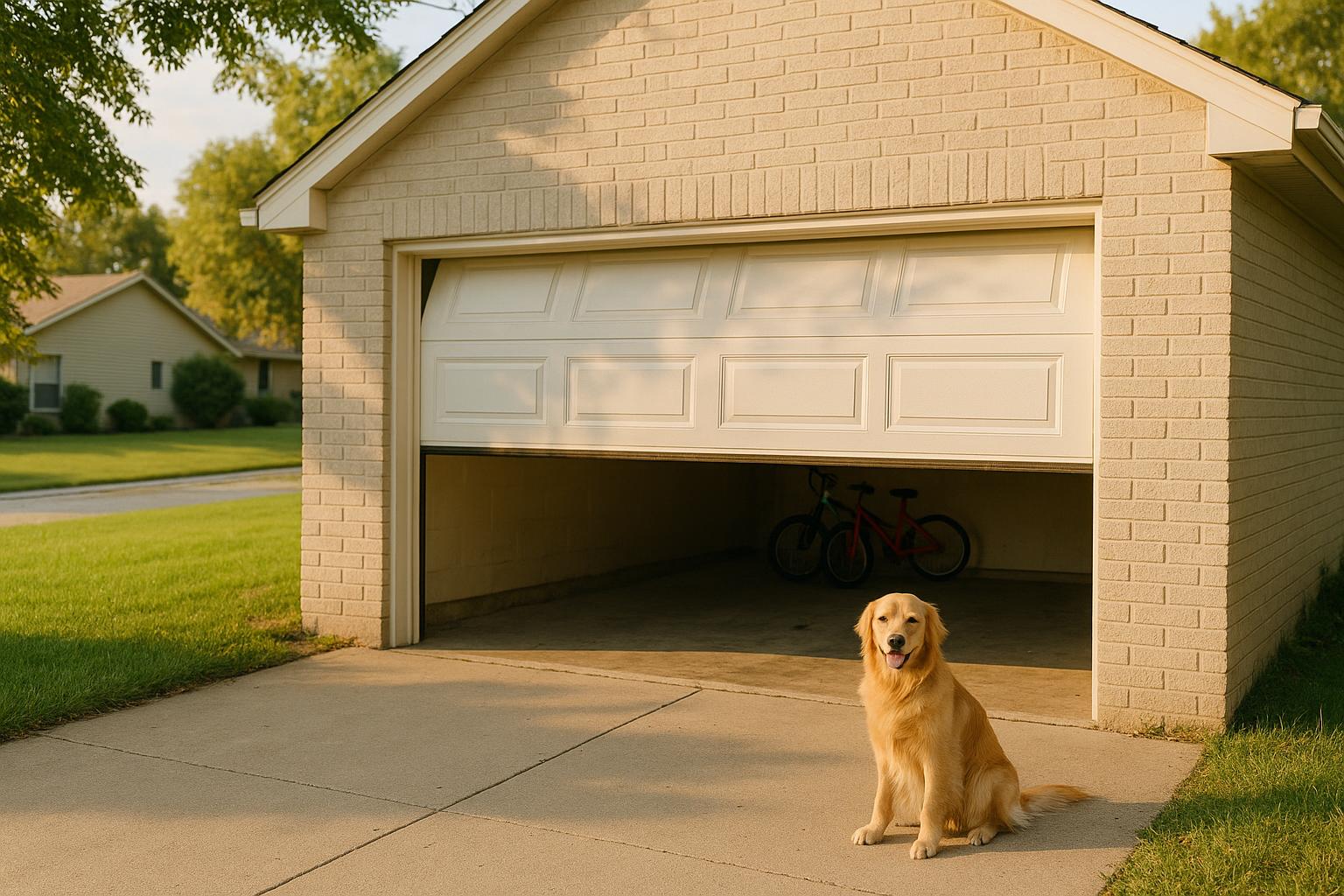 How to Keep Your Garage Door Safe Around Kids and Pets